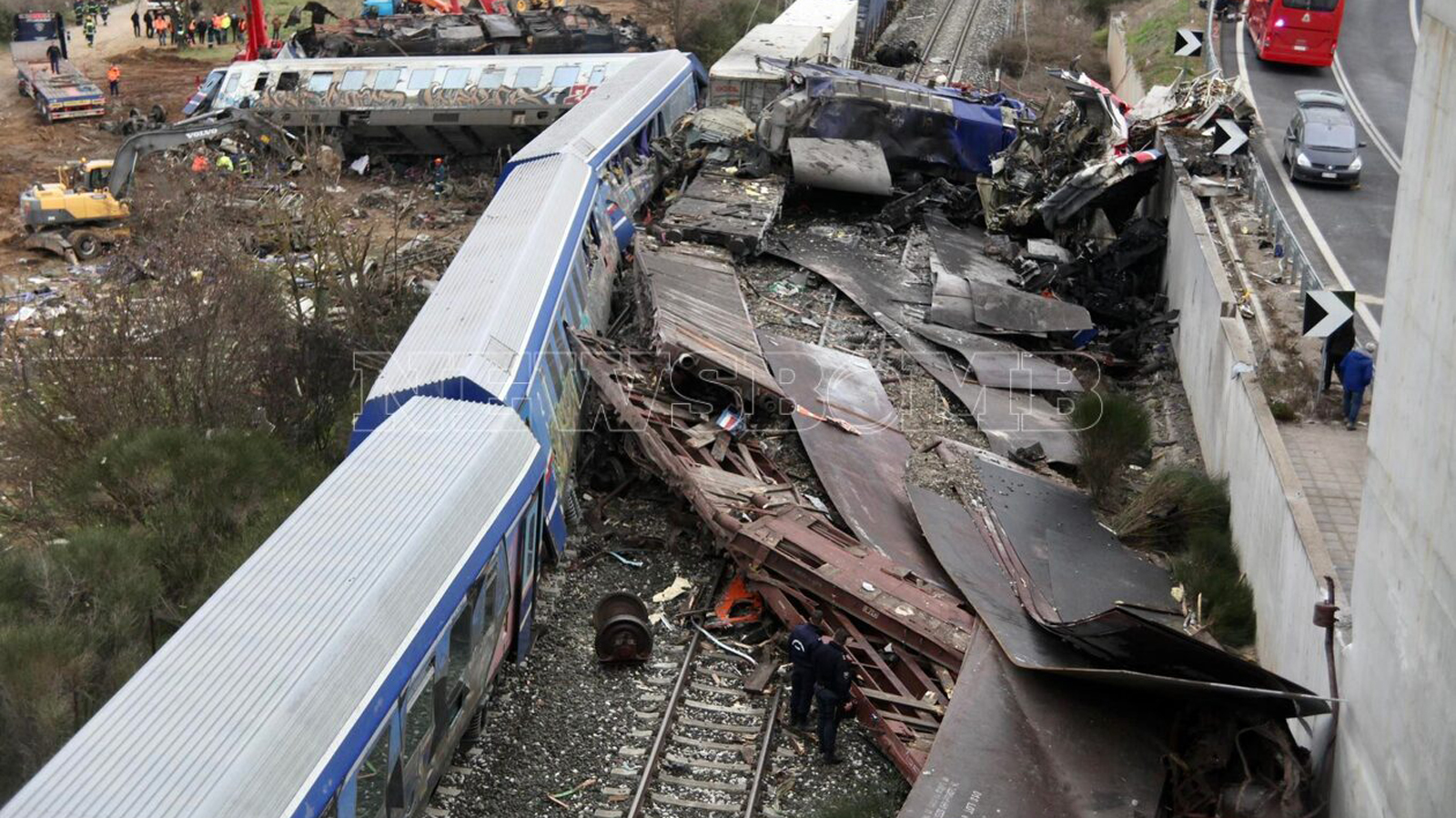 Τραγωδία στα Τέμπη: Σύγκρουση τρένων, 32 νεκροί και 53 τραυματίες